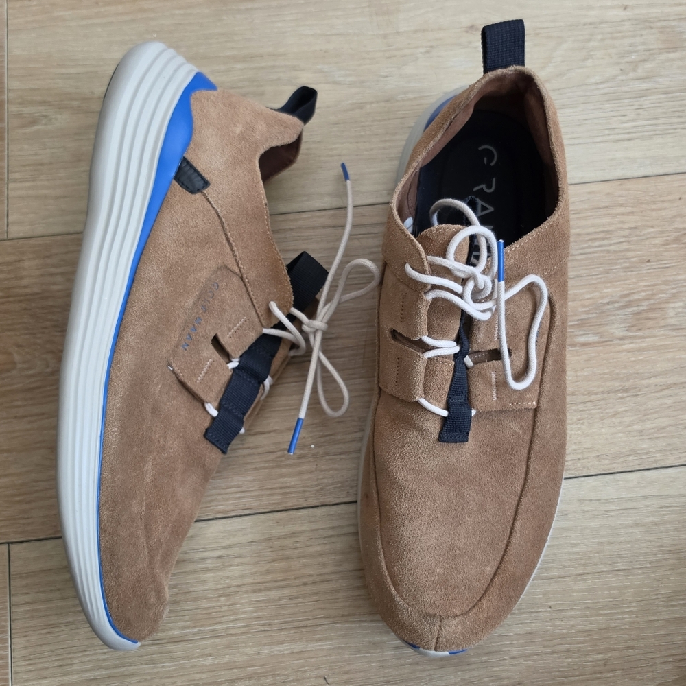 Cole Haan Men's Grandsport Apron Toe Sneaker 12